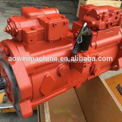 Υδραυλική αντλία εκσκαφέα Kobelco SK200 YN10V00017F3 Kawasaki K3V112DTP17LR-9TDL SK200-V κύρια αντλία assy